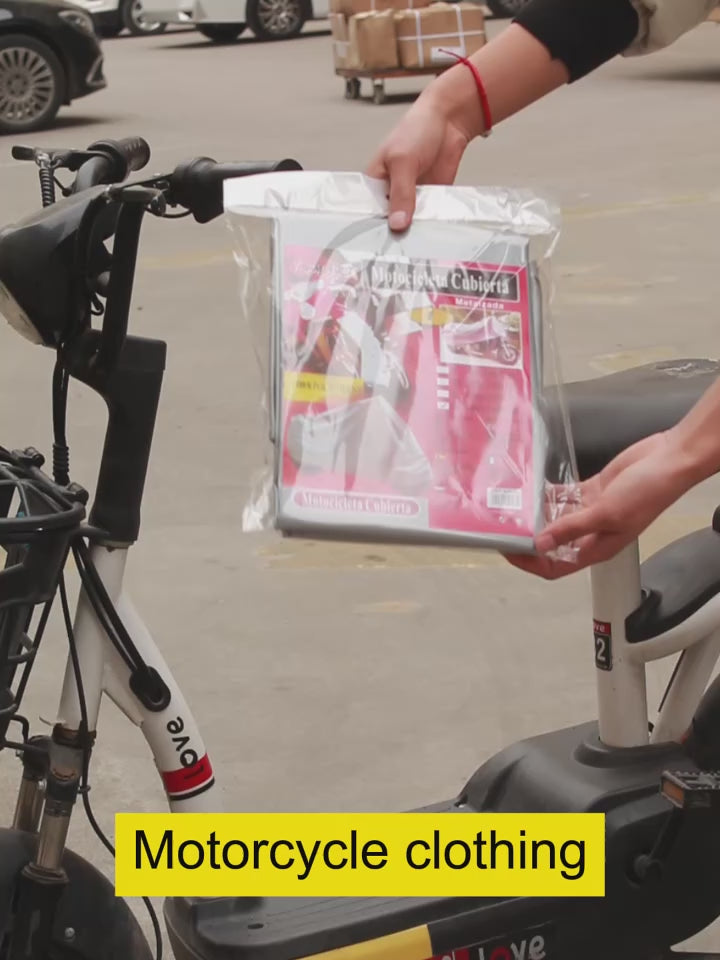 Cobertura impermeable de motocicleta PEVA universal