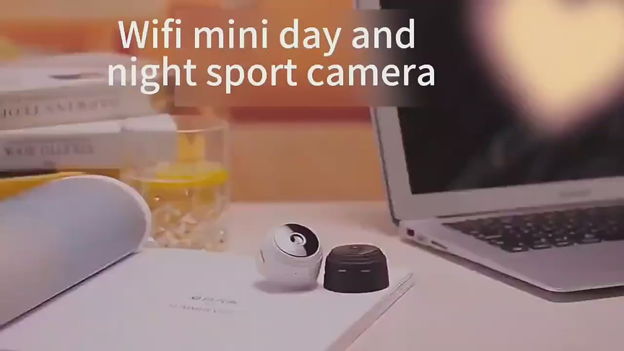 Cámara pequeña recargable para monitoreo discreto