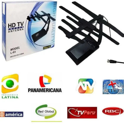 Antena inteligente TV canales locales 47-230MHz