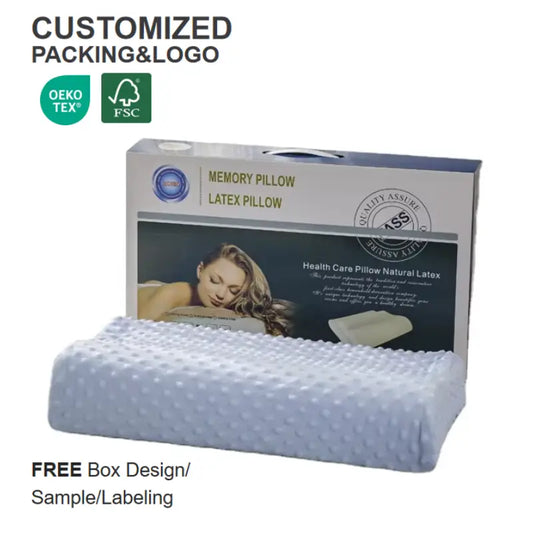 Almohada ortopédica que refresca y soporta cuello y hombros