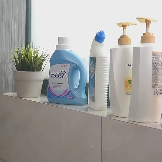 Estantería estrecha ajustable para baño o lavandería