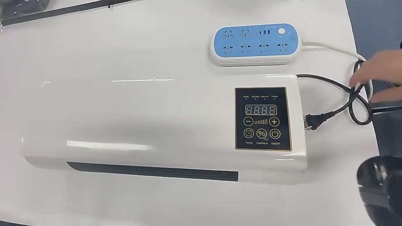 Climatizador eficiente montaje de pared para habitación pequeña