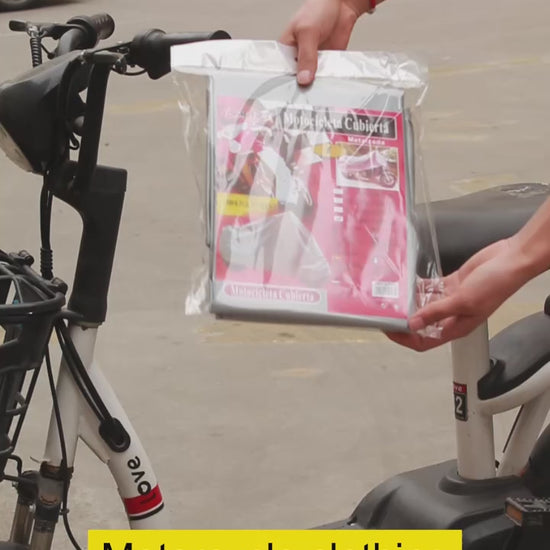 Cobertura impermeable de motocicleta PEVA universal