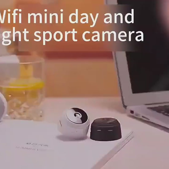 Cámara pequeña recargable para monitoreo discreto