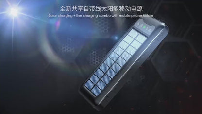 power bank solar led display carga rapida