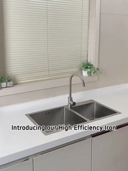 Rack de cocina grande para vajilla encima del fregadero