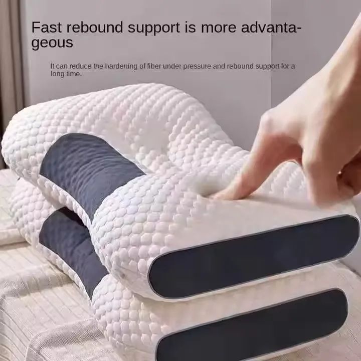 Almohada ergonómica 3D esponjosa